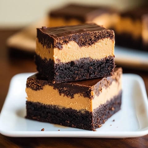Easy Peanut Butter Brownies Recipe