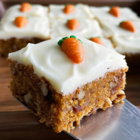 Easy Carrot Cake Bars Recipe