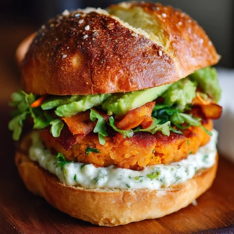 Sweet Potato Burgers Recipe