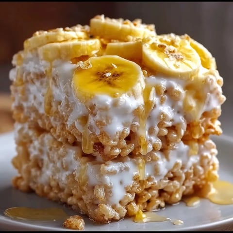 Banana Pudding Rice Krispies