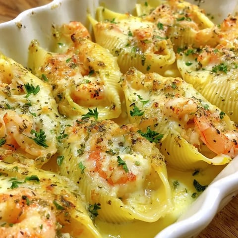 Seafood Stuffed Shells