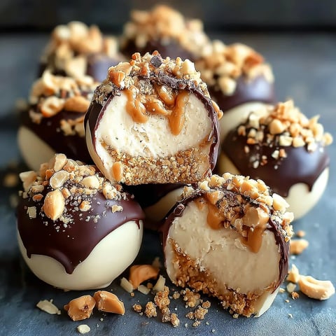 No-Bake Peanut Butter Cheesecake Balls