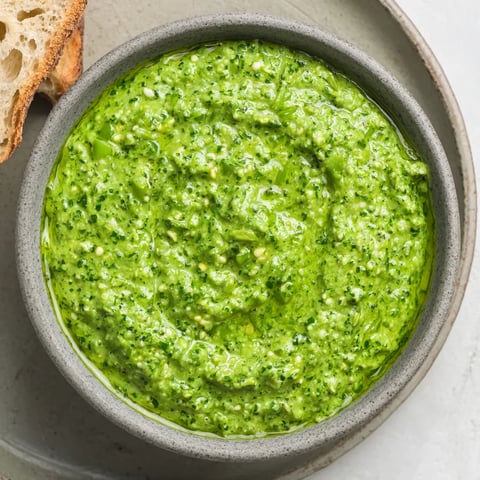 Garlic Scape Pesto (For Garlic Lovers!)