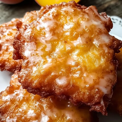 Fresh Peach Fritters