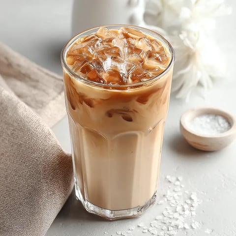 Iced Salted Caramel Latte