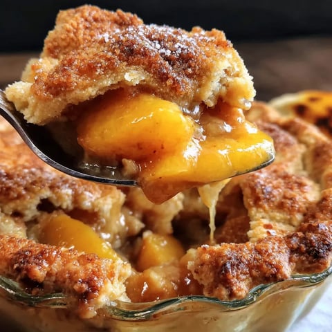 Double Crust Brown Butter Peach Cobbler
