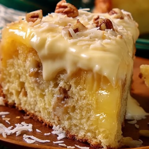 Hawaiian PIneapple Cake