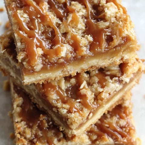 Three pieces of caramel crush bars.