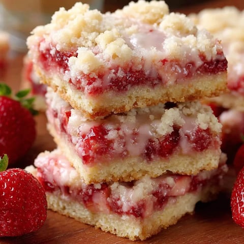 Strawberry Shortcake Bars.